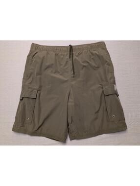 Walt Disney World Men's Olive Cargo Swim Shorts Medium
